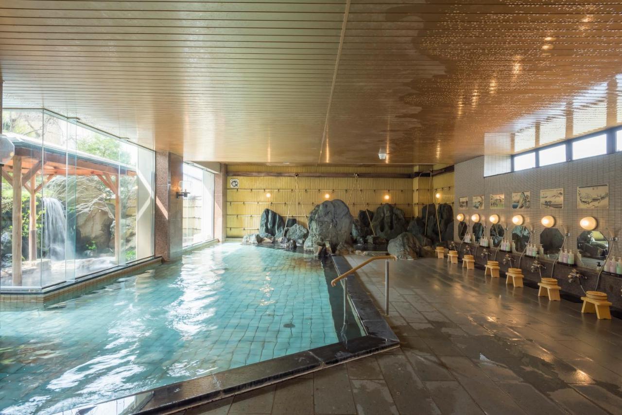 Awazuonsen Kitahachi Hotel Komatsu  Bagian luar foto